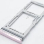 Samsung Galaxy S20 SM-G980F SIM raam / Sim Holder, roosa  (Cloud pink) GH98-45070C