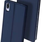 Xiaomi Redmi Note 8 Pro ümbriskaaned kaarditaskuga Dux Ducis "Skin Pro",navy blue