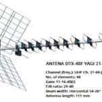 Antena DTX-48F Yagi 21-69 Iskra