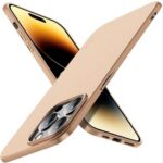 Sony Xperia XA2 X-level silikoonümbris, kuldne