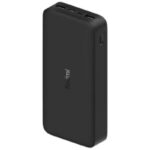Xiaomi 20000mAh Redmi 18W Fast Charge Power Bank, akupank must (Black)