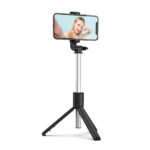 Selfie stick WRY1S telescopic tripod 0.7m for phone - black - Image 5