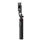 Selfie stick WC1Y2S 1.3m aluminum alloy telescopic tripod with phone holder - black - Image 5