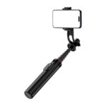Selfie stick WC1Y2S 1.3m aluminum alloy telescopic tripod with phone holder - black - Image 6