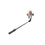 Tech-Protect L05S Bluetooth Selfie Stick with Tripod up to 105cm with LED Light - Black - Image 4