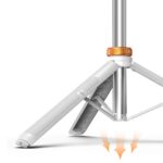 Tech-Protect L03S Bluetooth selfie stick with remote control, tripod up to 148cm and 180 head - white - Image 4