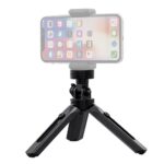 Mini tripod selfie stick holder for phone camera GoPro 16 - 21 cm black - Image 2