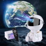 LED 3D galaktika ja tähe projektor Reach Mini Astronaut, valge - Image 4