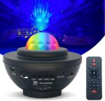 LED tähe projektor Reach Starry Bowl, must