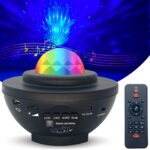 LED tähe projektor Reach Starry Bowl, must